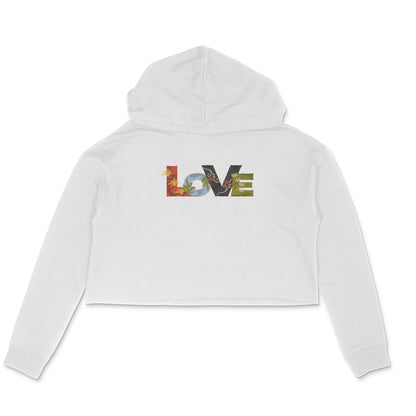 Love - Women's - Cropped Hoodie