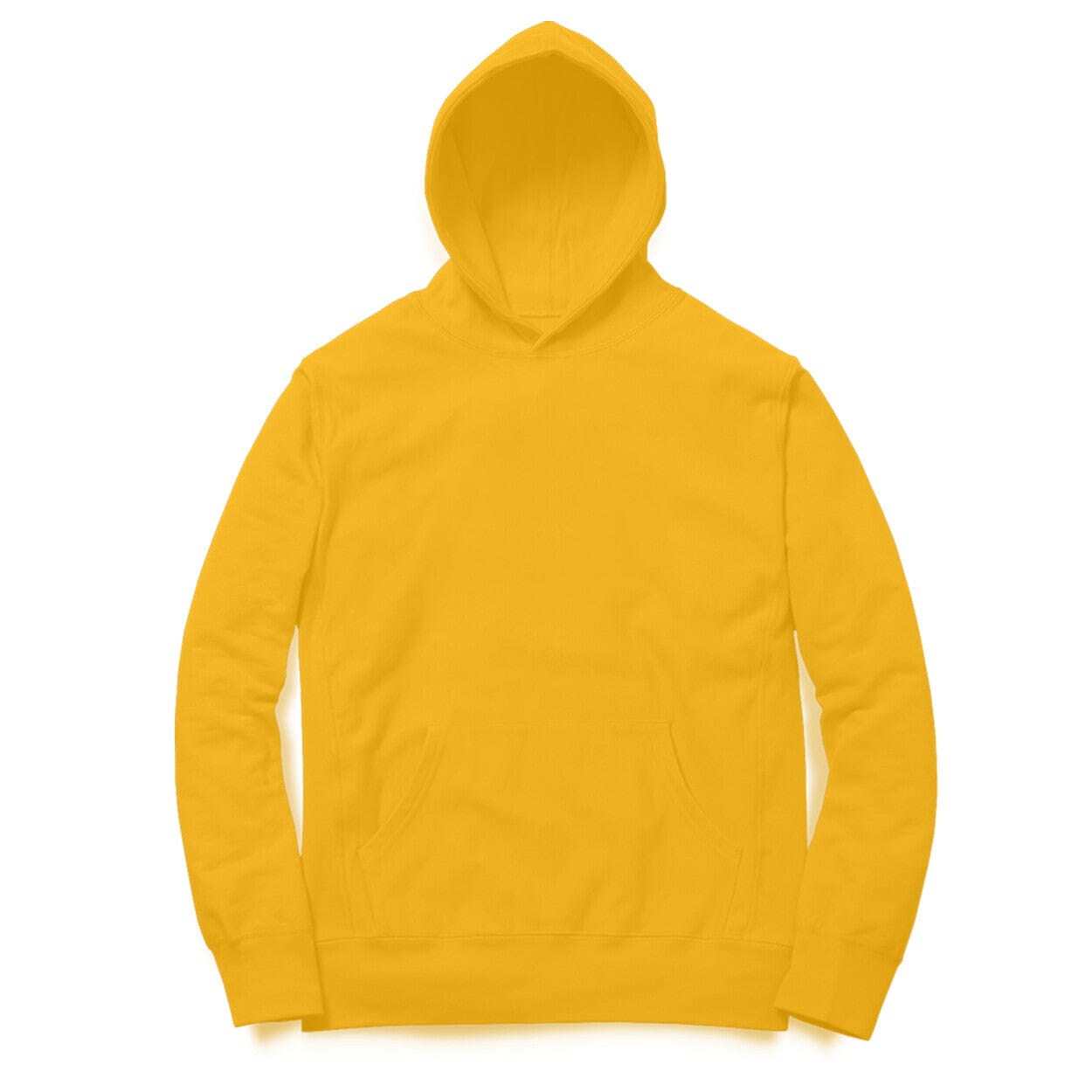 Men's Plain Hoodies Clothing Printrove Golden Yellow XS 