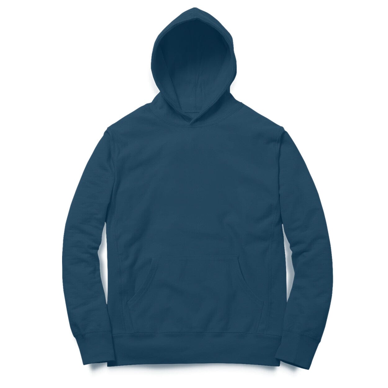 Men's Plain Hoodies Clothing Printrove Navy Blue XS 