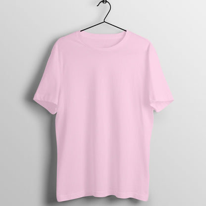 Men's Plain T-Shirt Clothing Printrove Light Pink S 