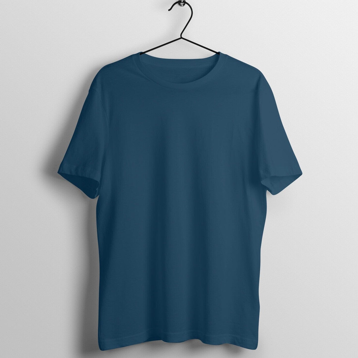 Men's Plain T-Shirt Clothing Printrove Navy Blue S 