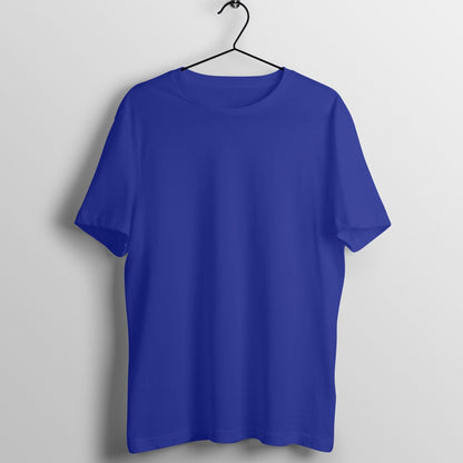 Men's Plain T-Shirt Clothing Printrove Royal Blue S 