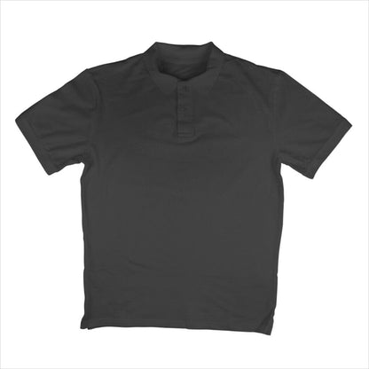 Men's Polo Plain T-shirts Clothing Printrove Black S 