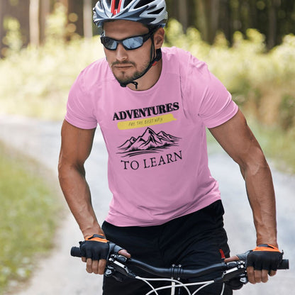 Adventure is the best way to learn T-Shirt Clothing Printrove 