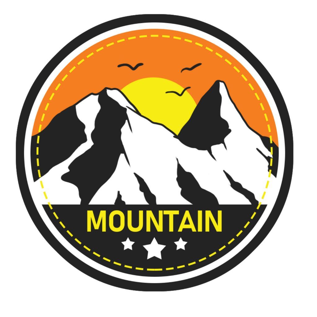 Mountains and Sunset Retro T-Shirt Clothing Printrove 