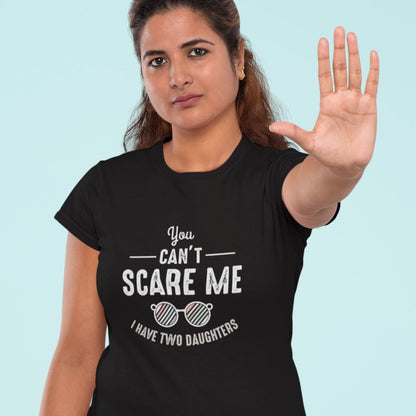 You Can't Scare Me T-Shirt Clothing Printrove Black XS 