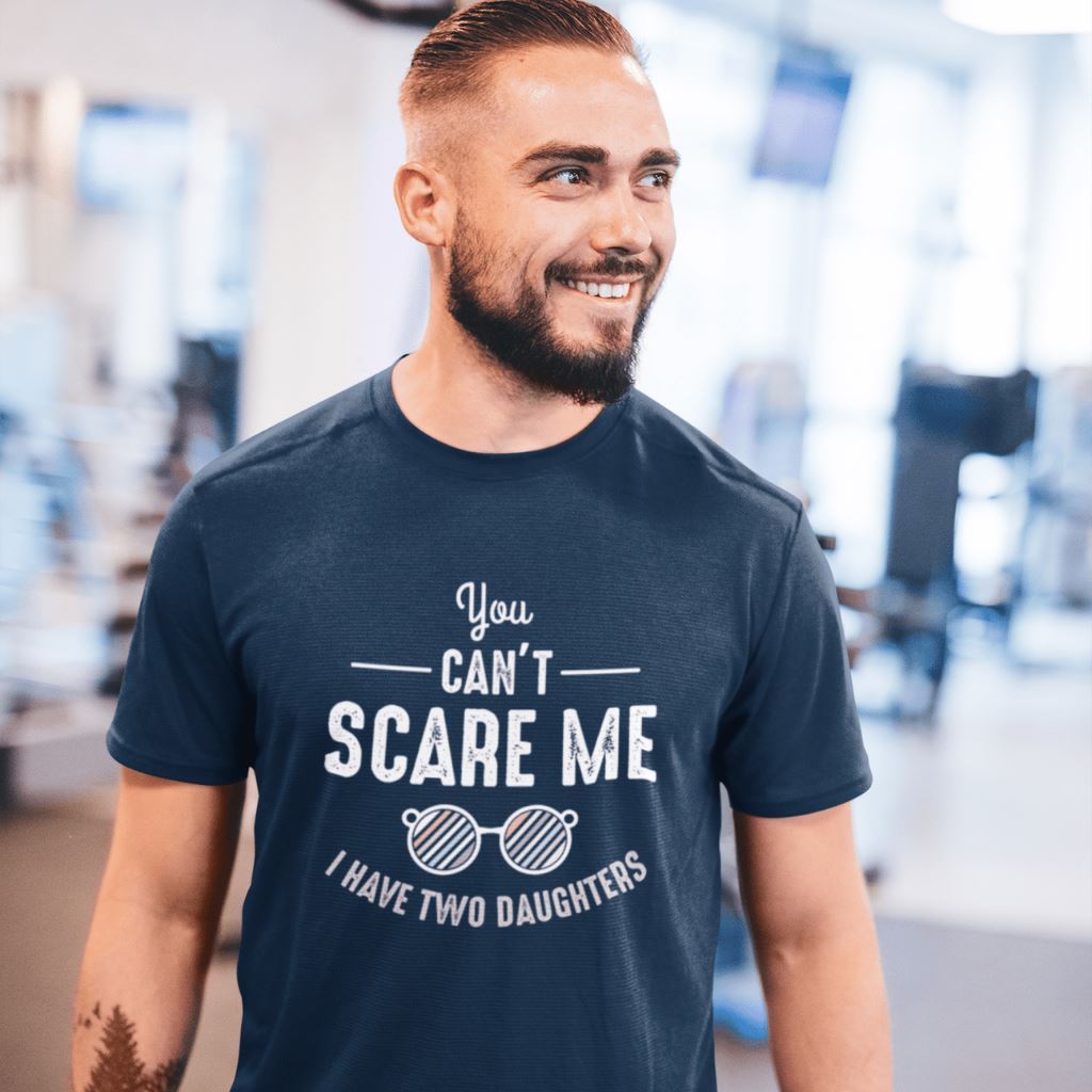 You Can't Scare Me T-Shirt Clothing Printrove Navy Blue S 